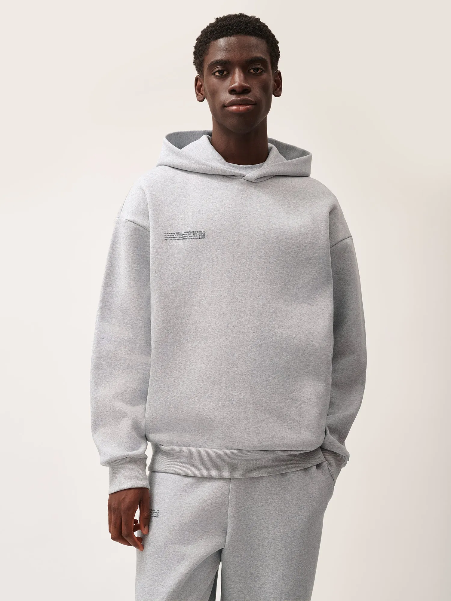 365 Heavyweight Hoodie—grey marl