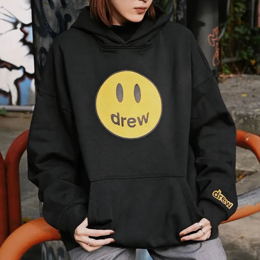 (40% Off) Drew House Mascot Oversized Hoodie Black