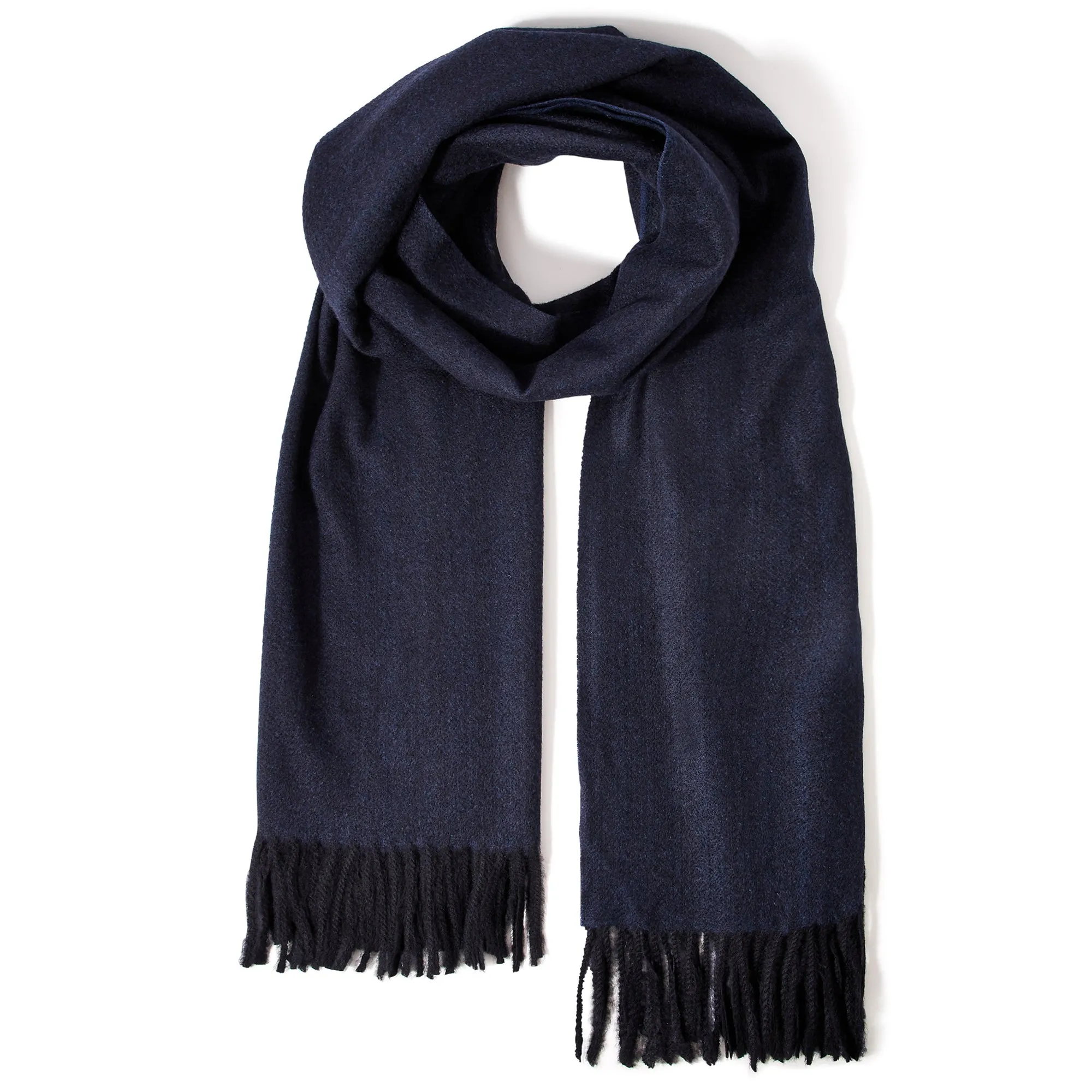 Accessorize London Women's Navy Super-Soft Blanket Scarf