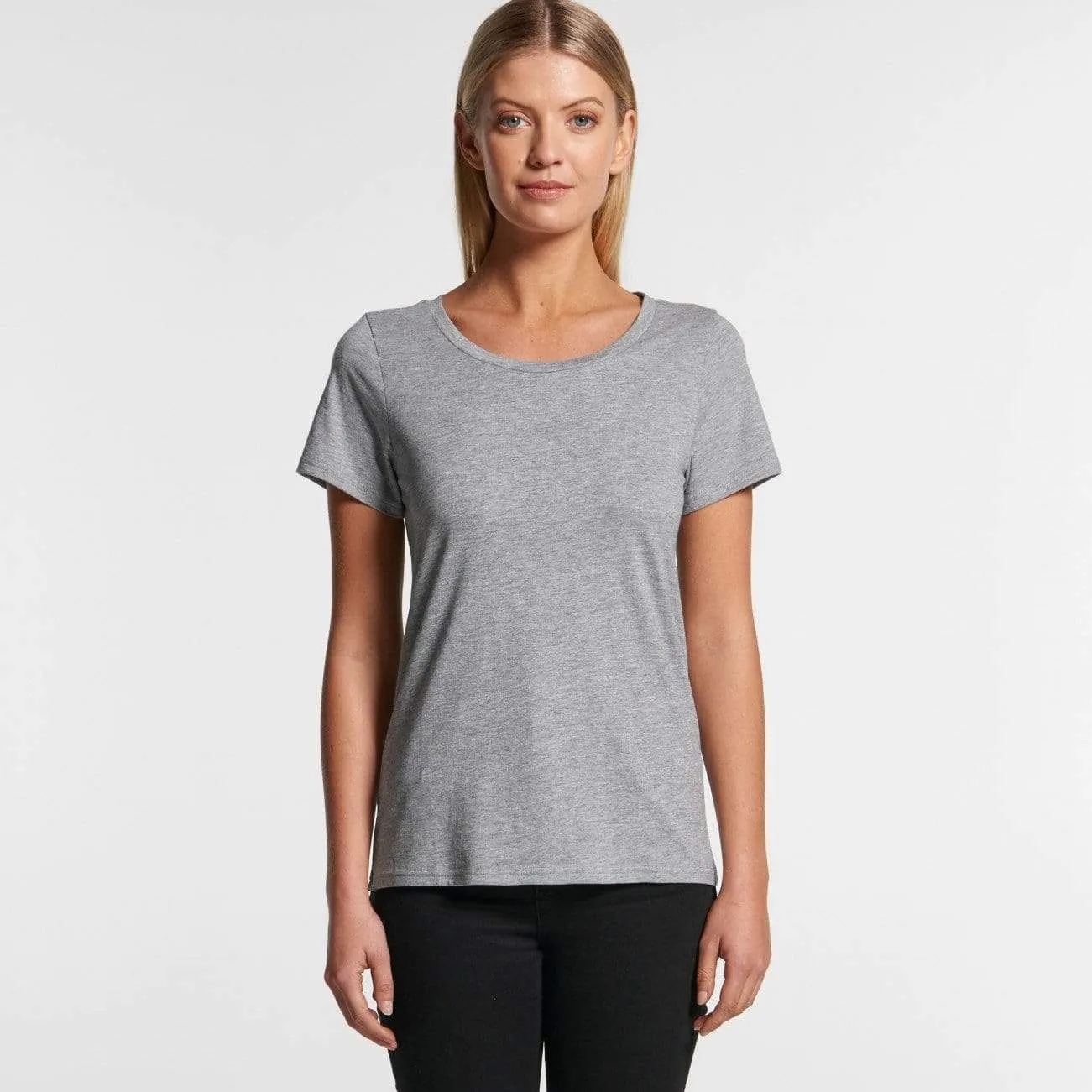 As Colour Women's shallow scoop tee 4011