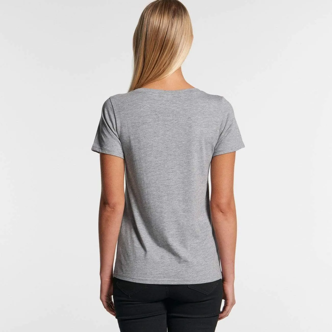 As Colour Women's shallow scoop tee 4011