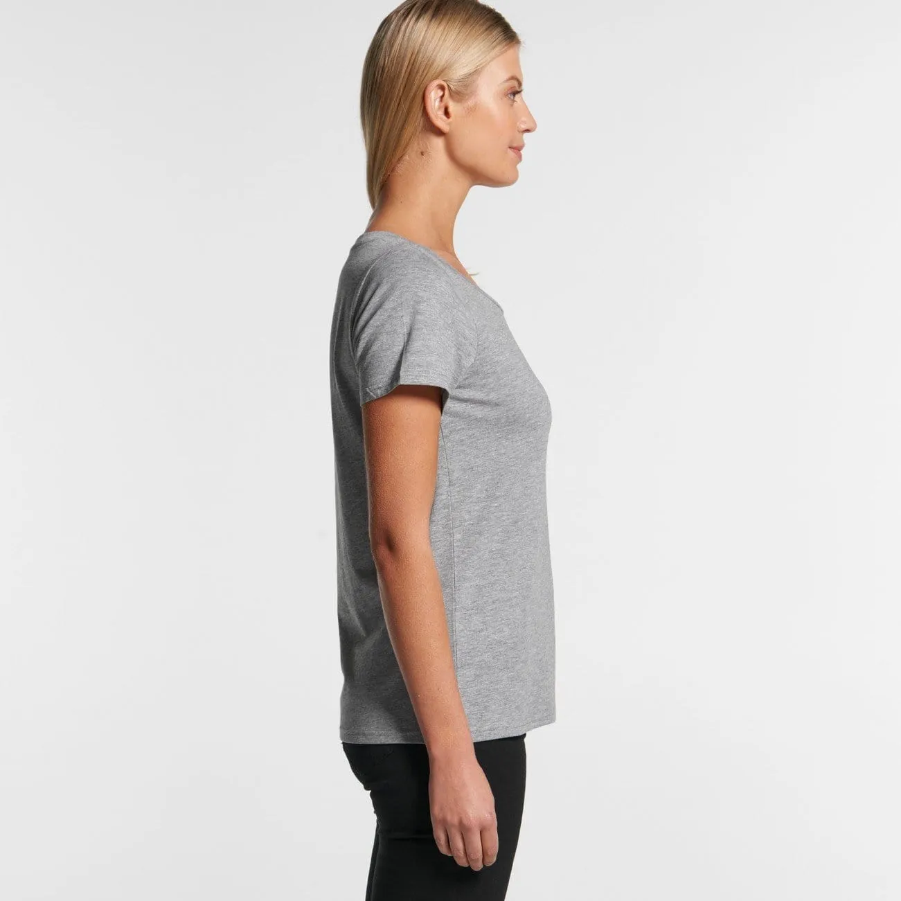 As Colour Women's shallow scoop tee 4011