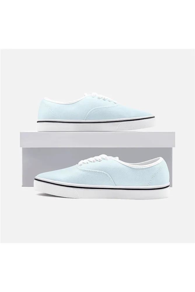 Baby Blue Unisex Canvas Sneakers