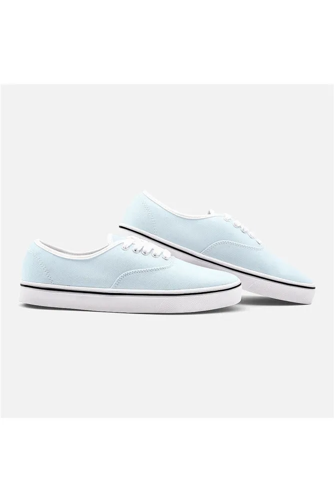 Baby Blue Unisex Canvas Sneakers