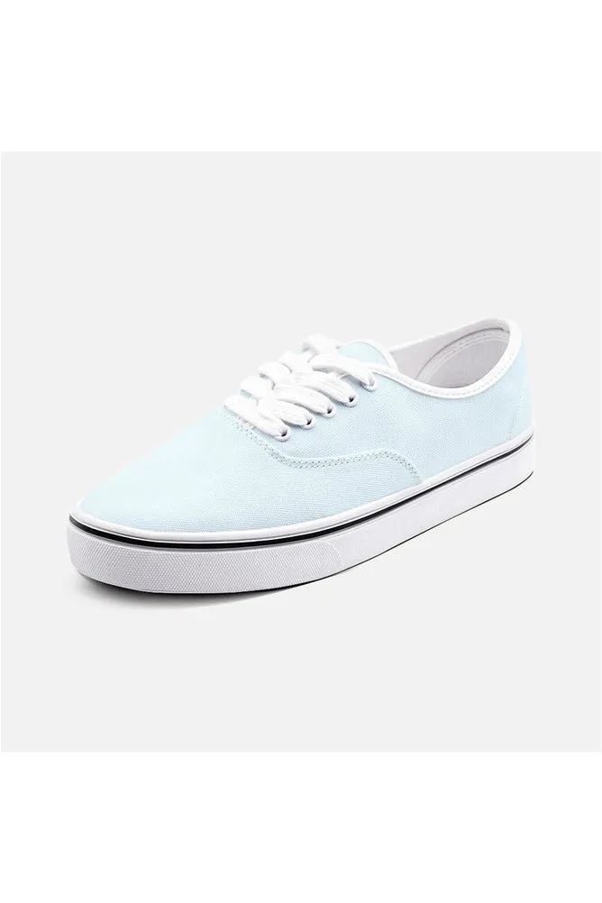 Baby Blue Unisex Canvas Sneakers