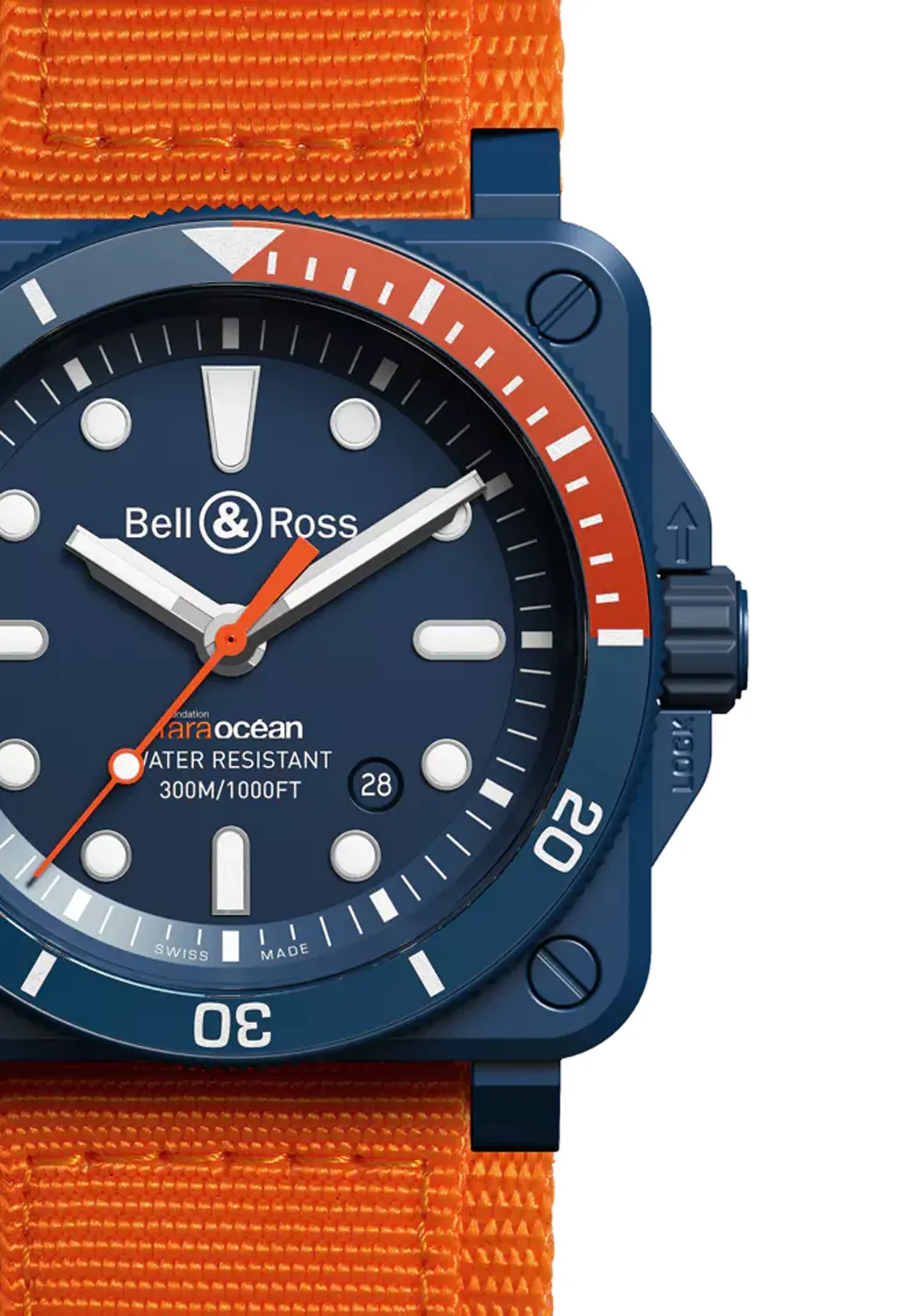 Bell & Ross BR 03-92 Diver Tara Blue | Strap