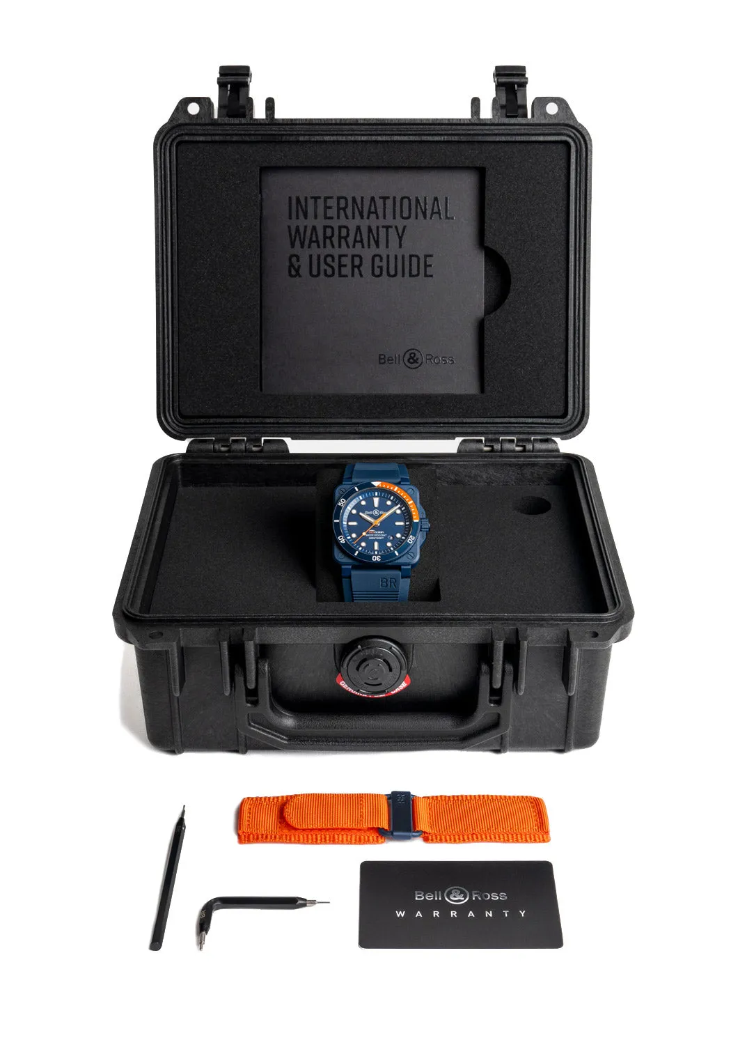 Bell & Ross BR 03-92 Diver Tara Blue | Strap