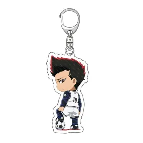 Best Shouei Barou Anime BLUE LOCK Arcylic Keychain Cartoon Figures Accessories