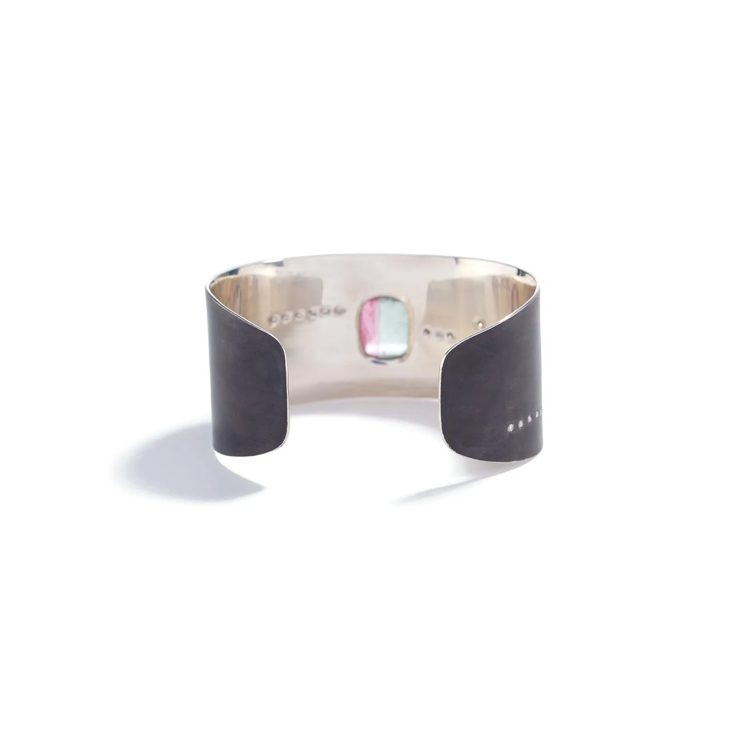 Bicolored Tourmaline Cuff