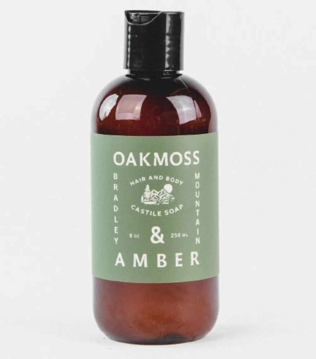 Bradley Mountain Oak Moss and Amber Hair & Body Soap