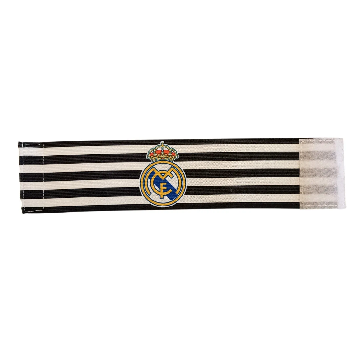 Brazalete de Capitán Escudo Niño Blanco y Negro