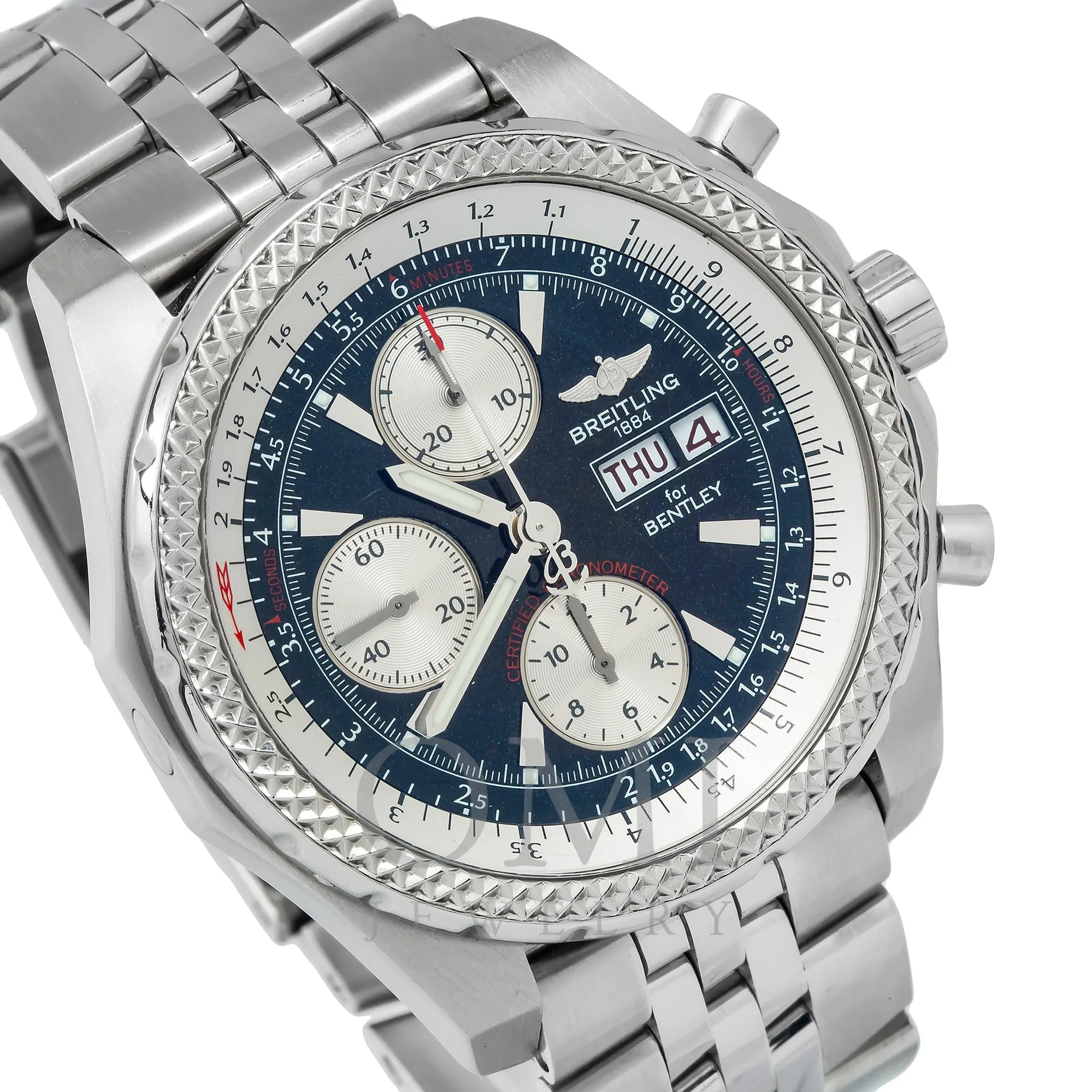 Breitling Bentley GT Chronograph A13363 44MM Blue Dial