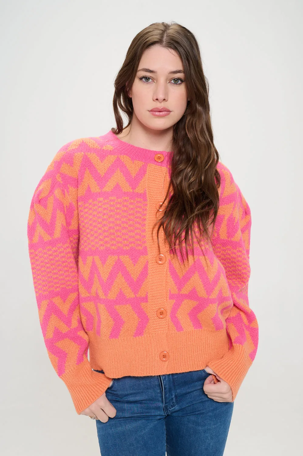 Bright Vista Knit Cardigan