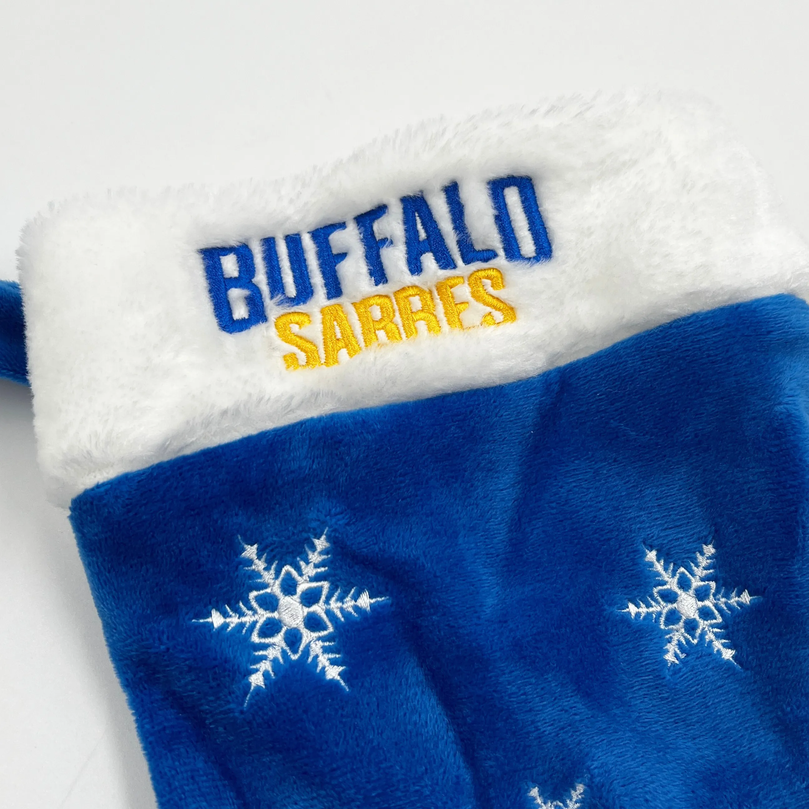 Buffalo Sabres Royal & Gold Holiday Stocking