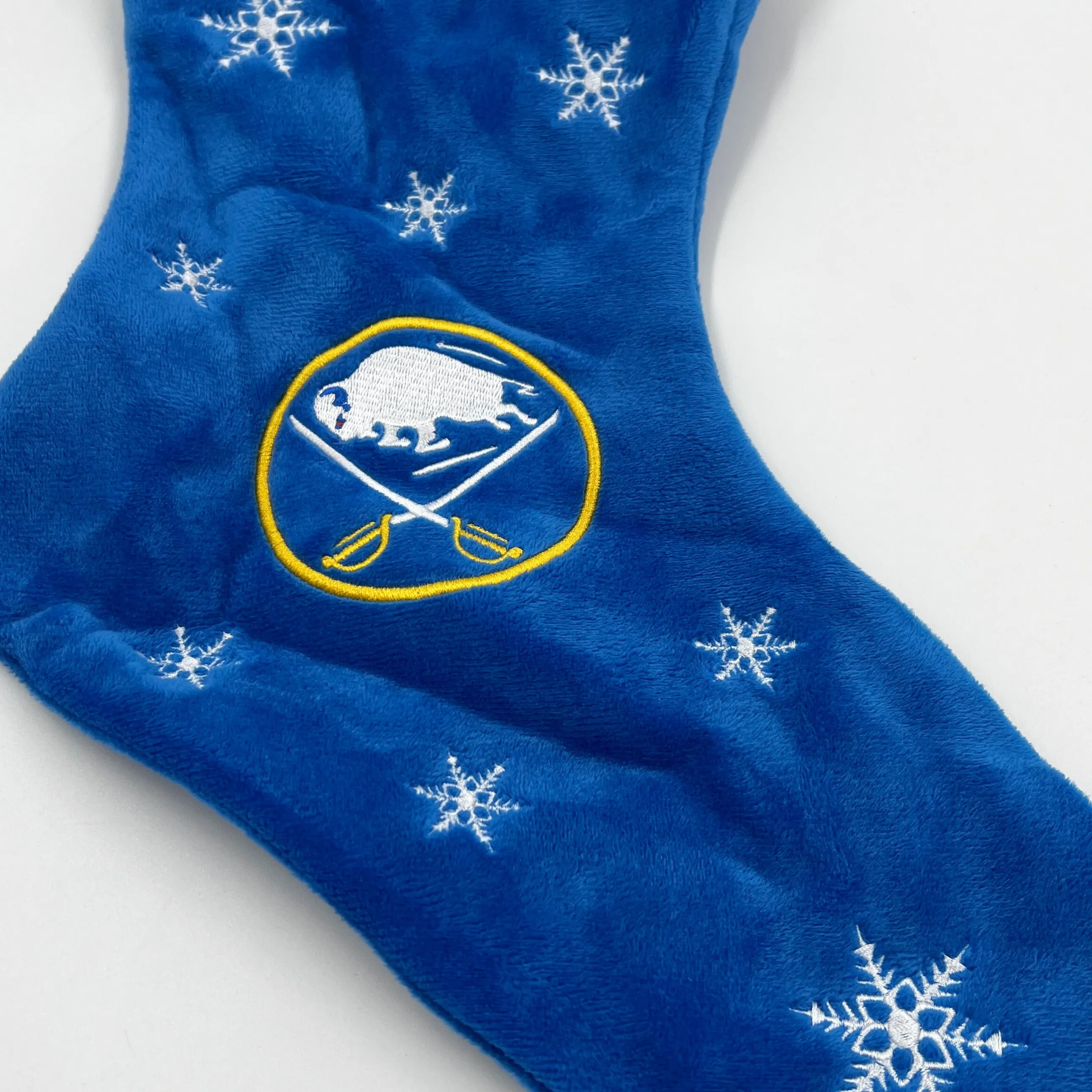 Buffalo Sabres Royal & Gold Holiday Stocking