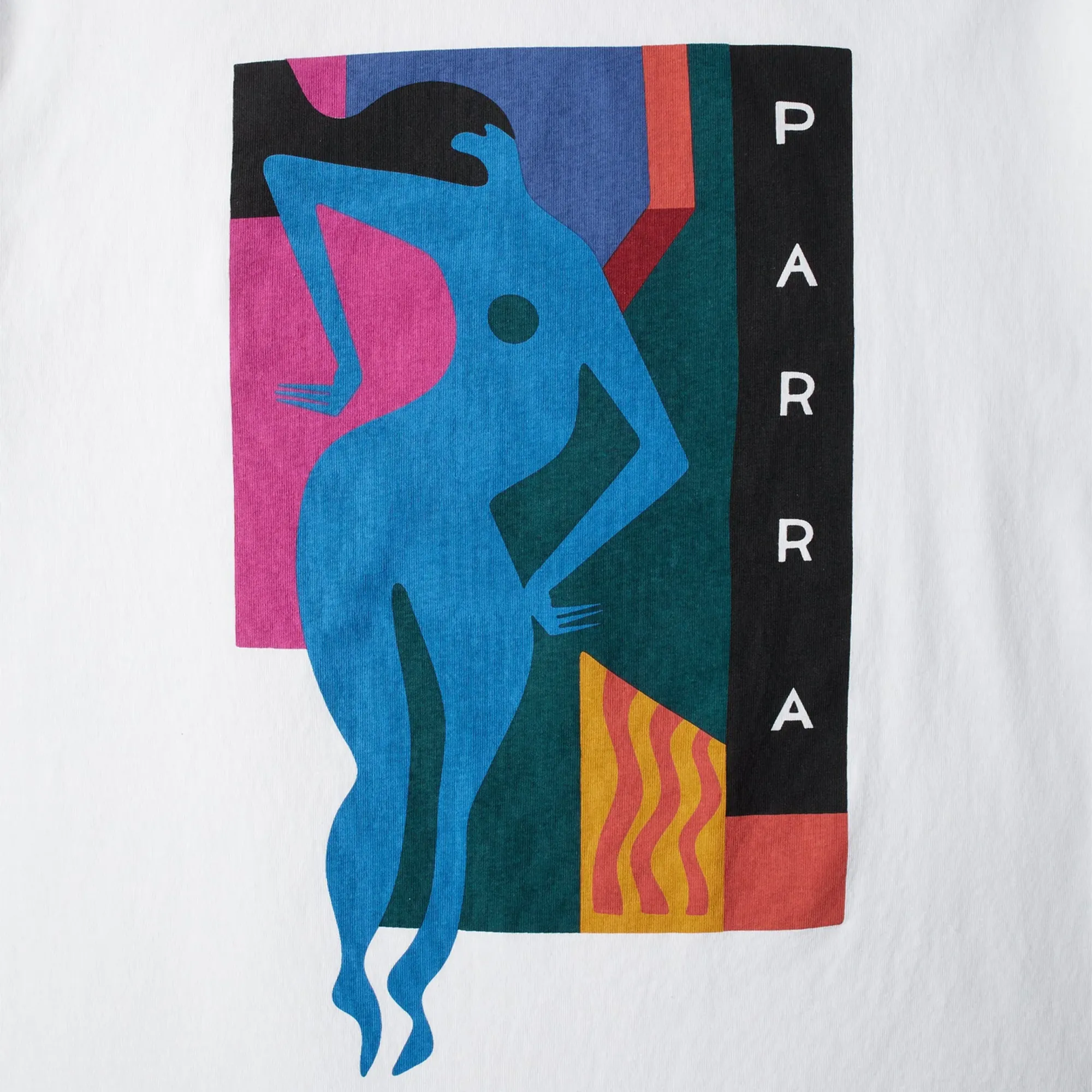 By Parra Beached And Blank T-Shirt White