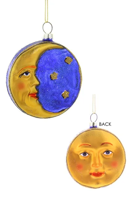  Celestial Moon  Ornament