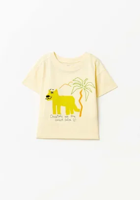 Cheetah T-Shirt - Yellow