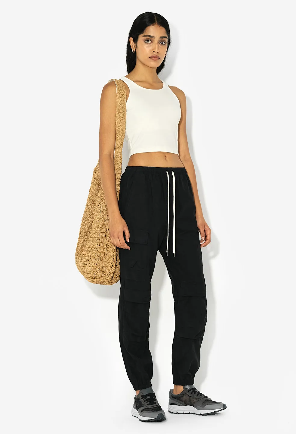 Cotton Himalayan Pant / Black