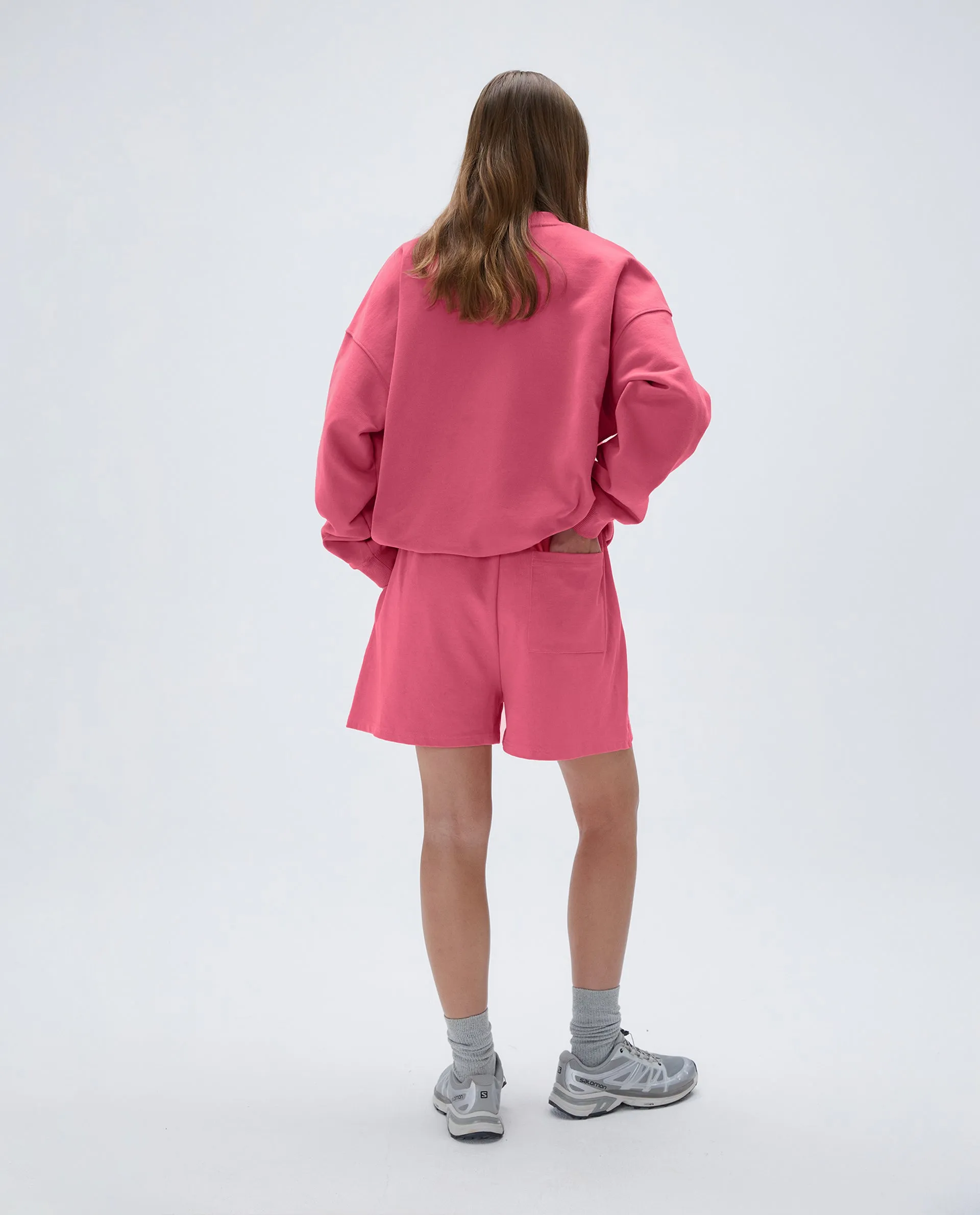 Cotton Jersey Shorts - Pink