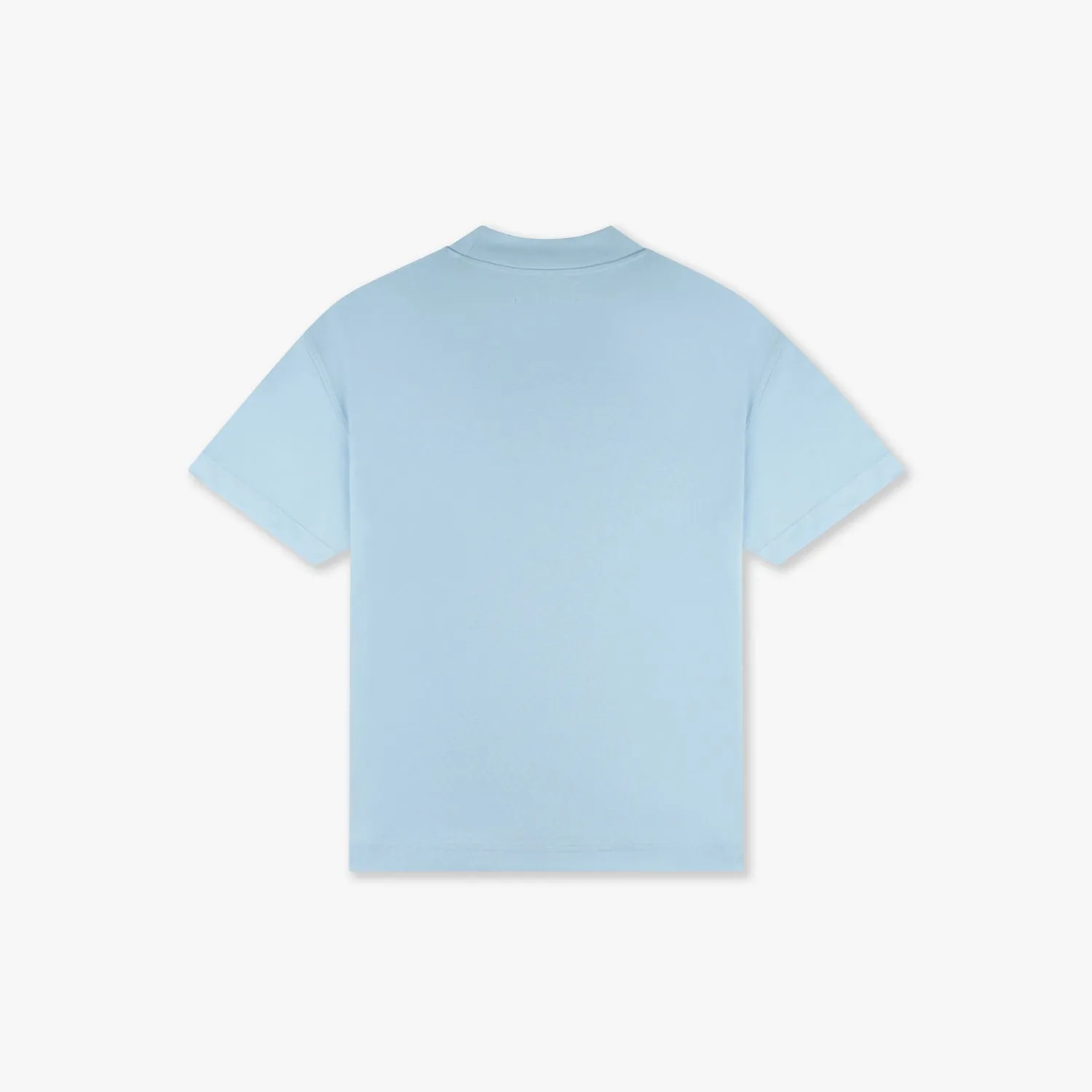 CROYEZ ATELIER T-SHIRT - LIGHT BLUE/WHITE