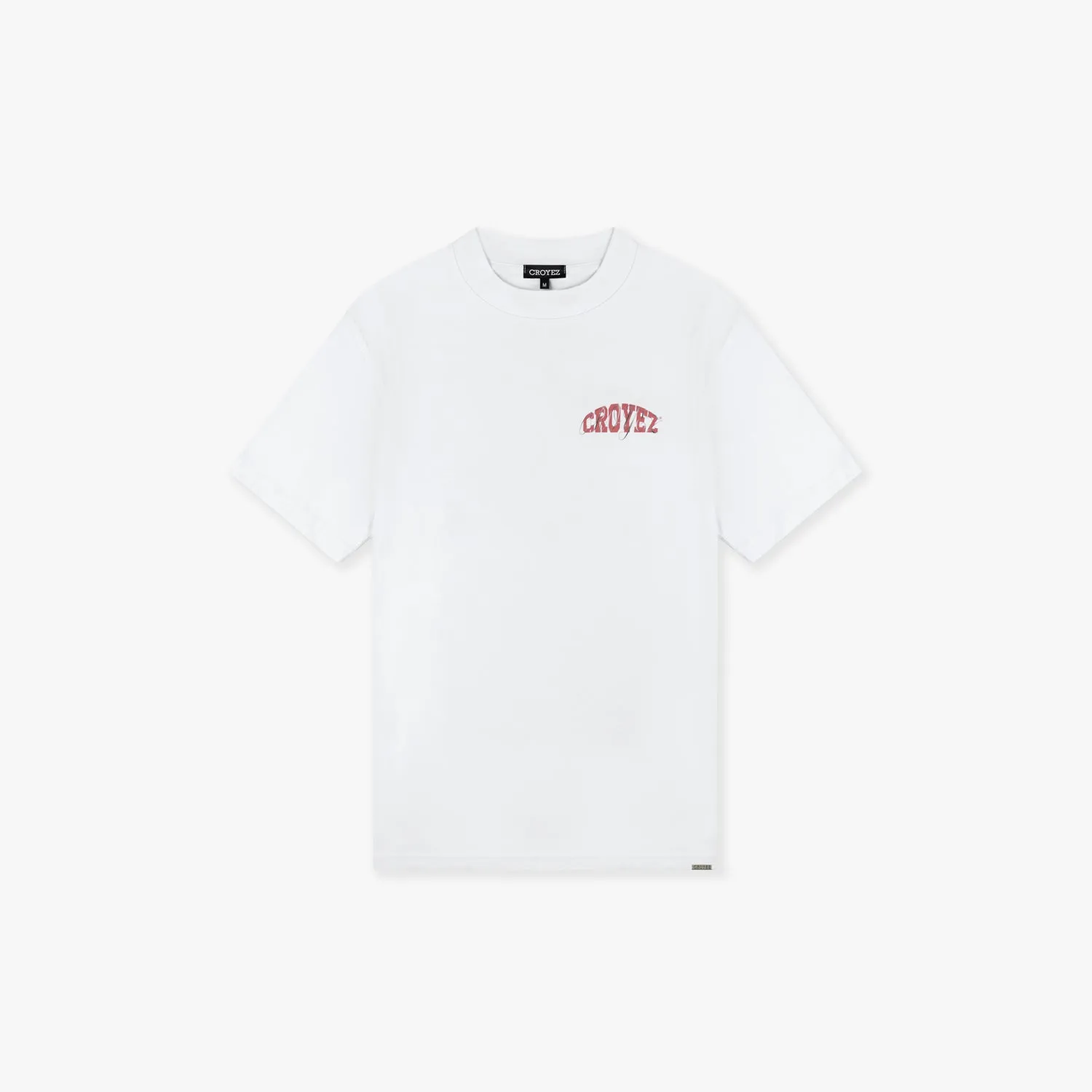 CROYEZ BROKEN LAMBO T-SHIRT - WHITE/RED