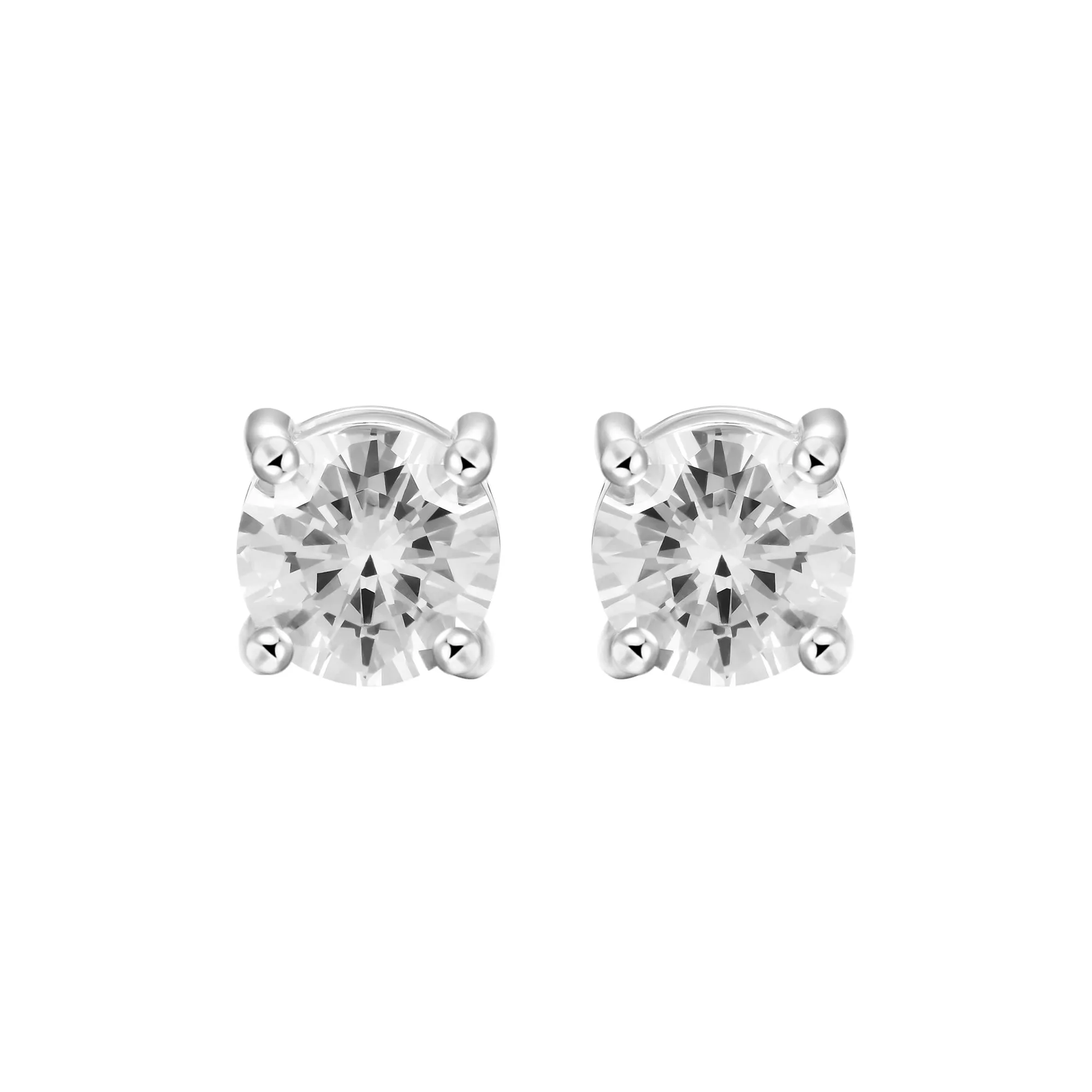 Custom Classic Moissanite Stud Earring