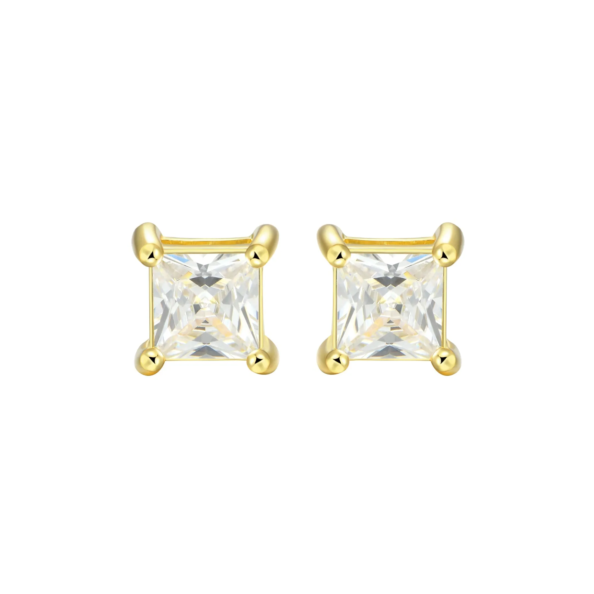 Custom Classic Moissanite Stud Earring