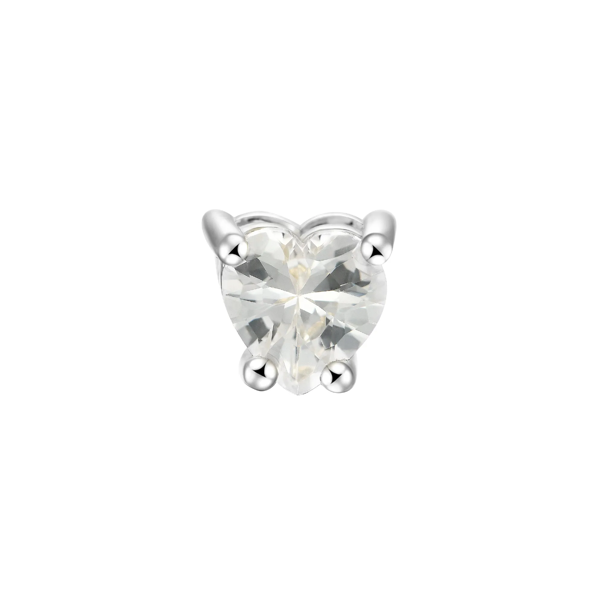 Custom Classic Moissanite Stud Earring