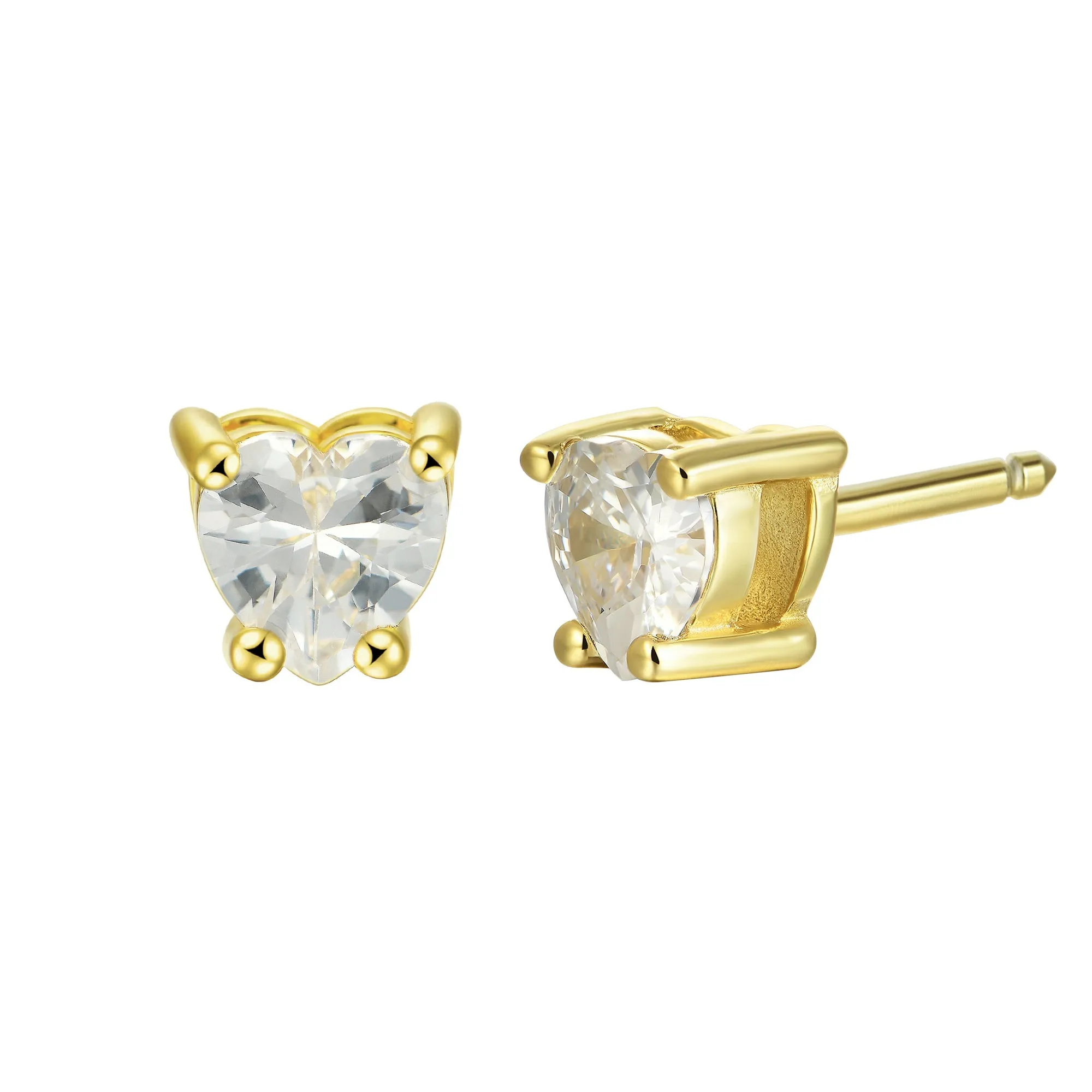 Custom Classic Moissanite Stud Earring