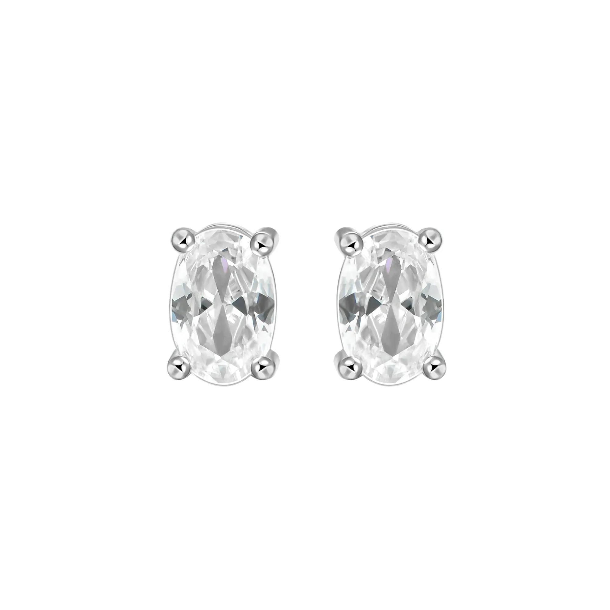 Custom Classic Moissanite Stud Earring