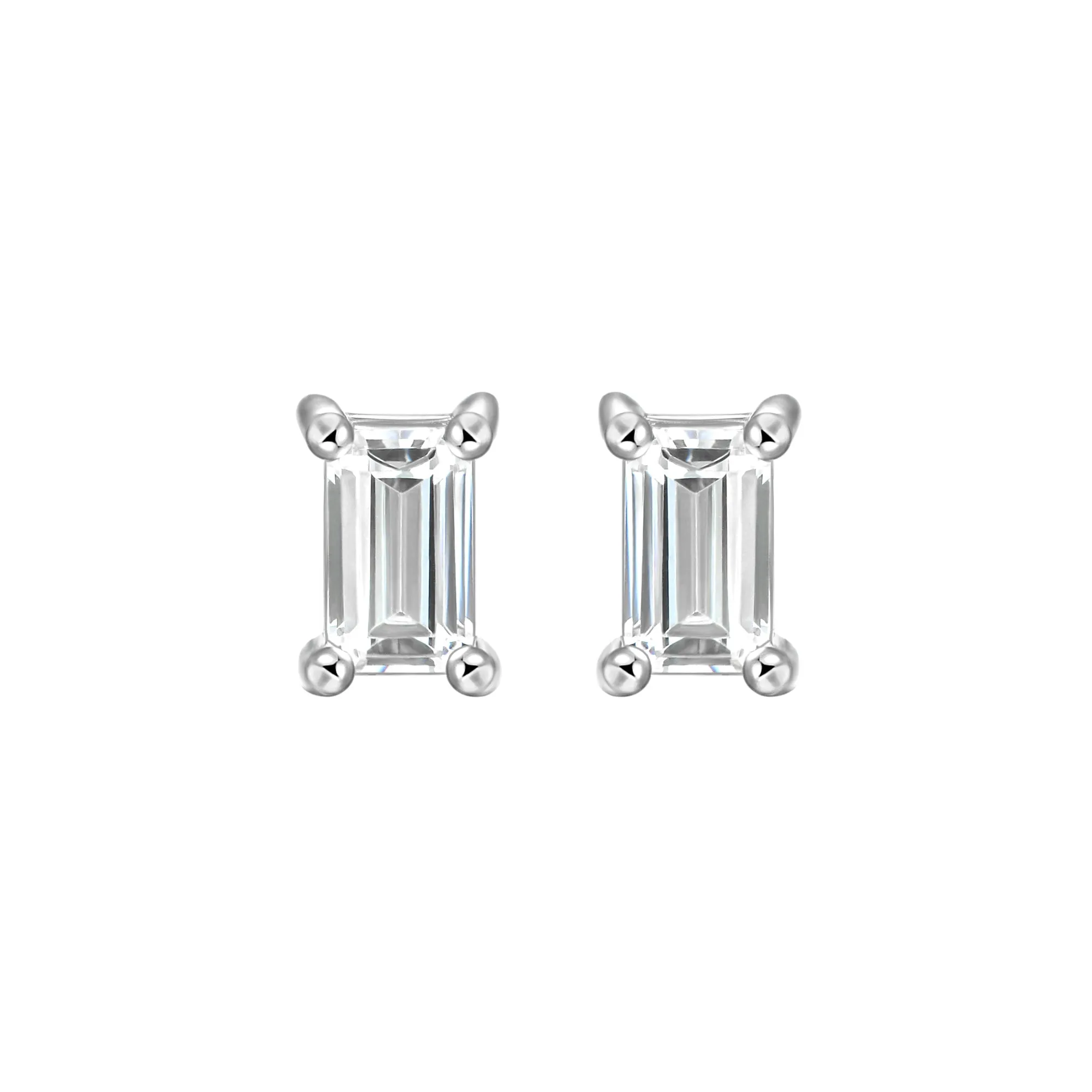 Custom Classic Moissanite Stud Earring