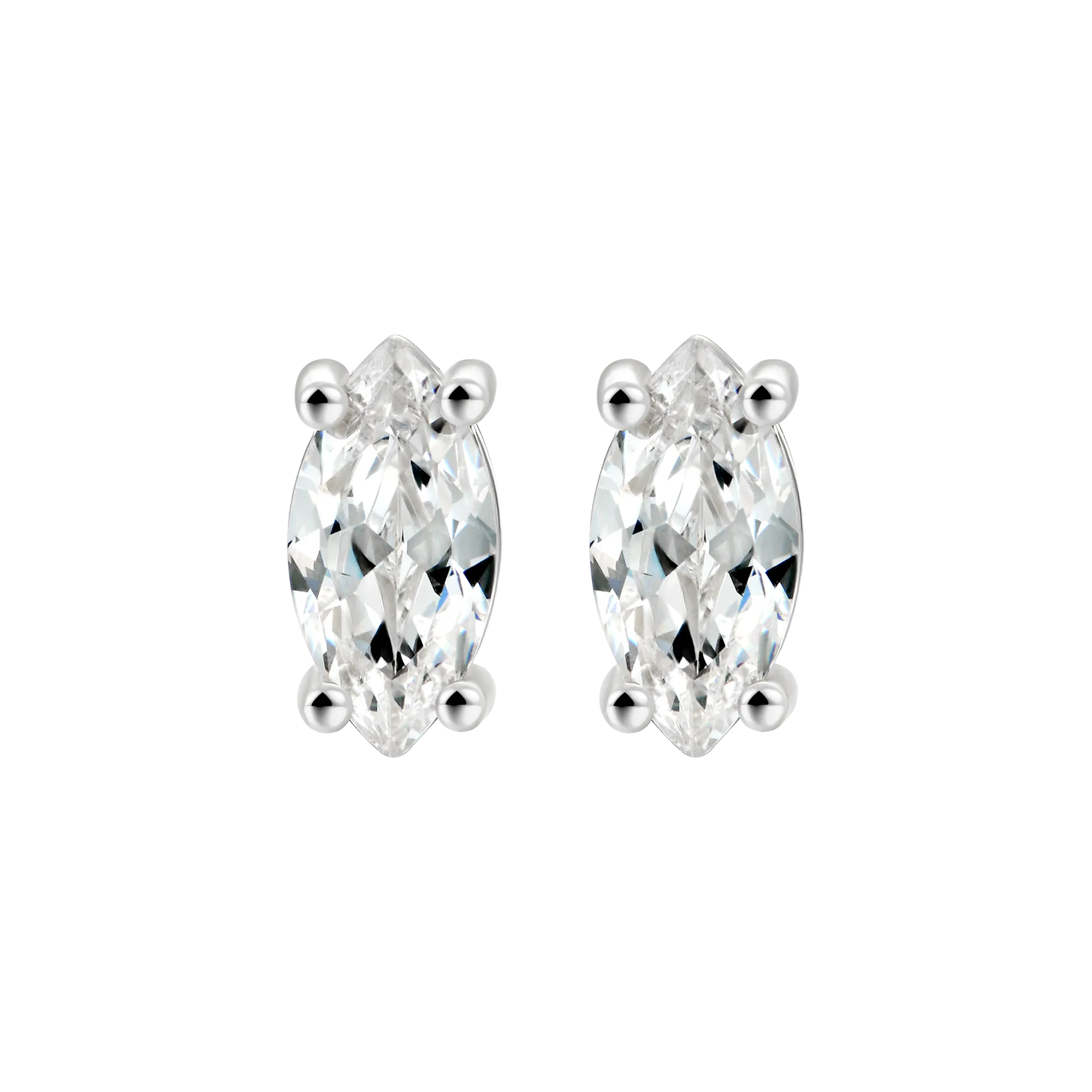 Custom Classic Moissanite Stud Earring