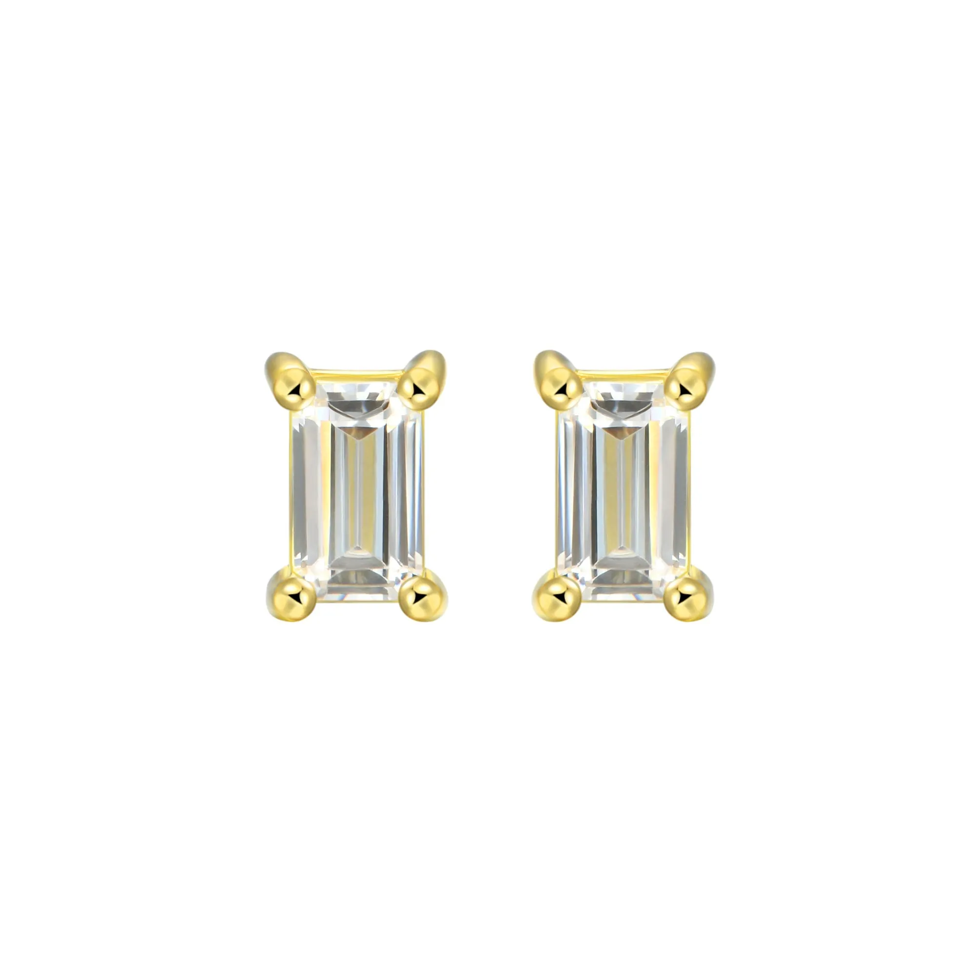 Custom Classic Moissanite Stud Earring