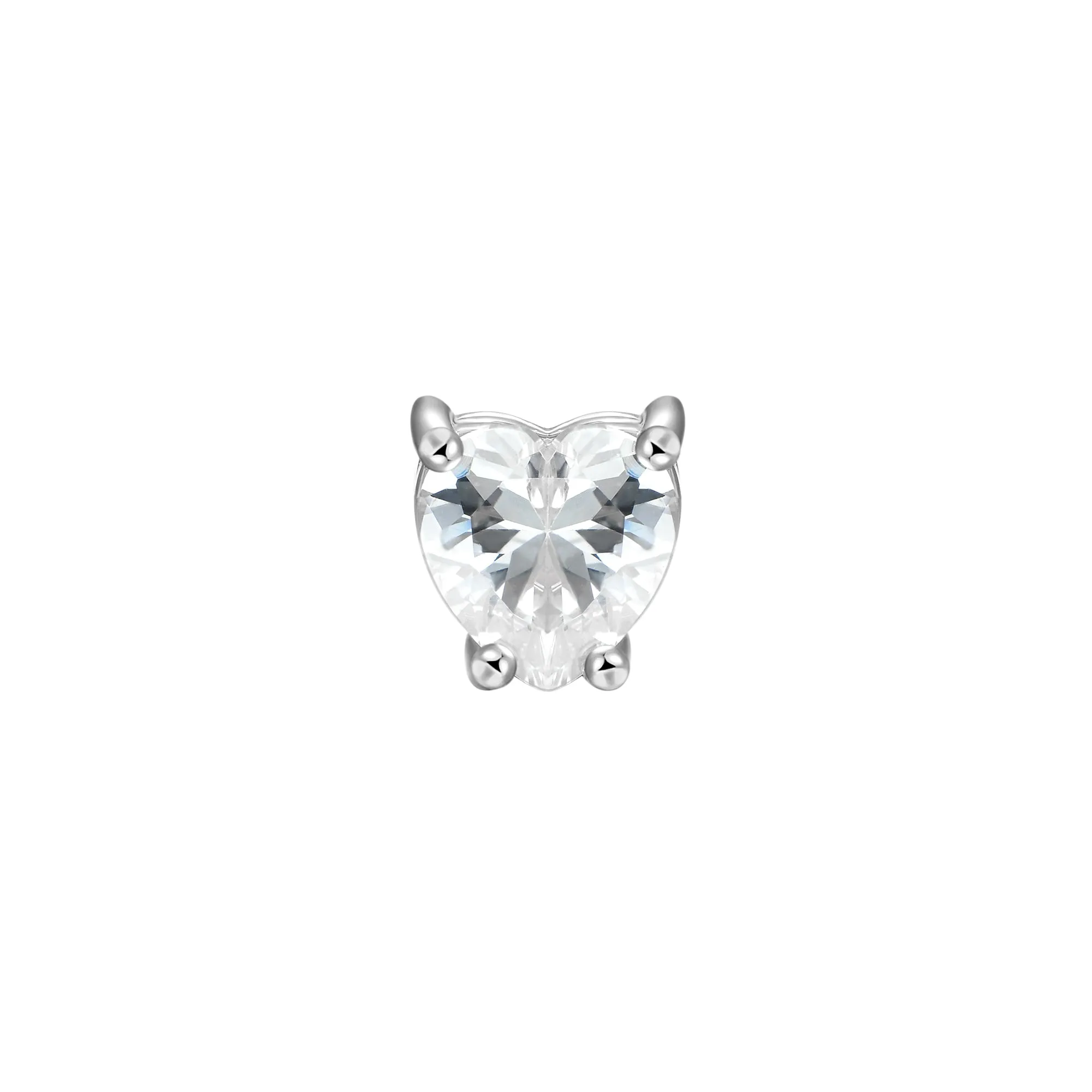 Custom Classic Moissanite Stud Earring