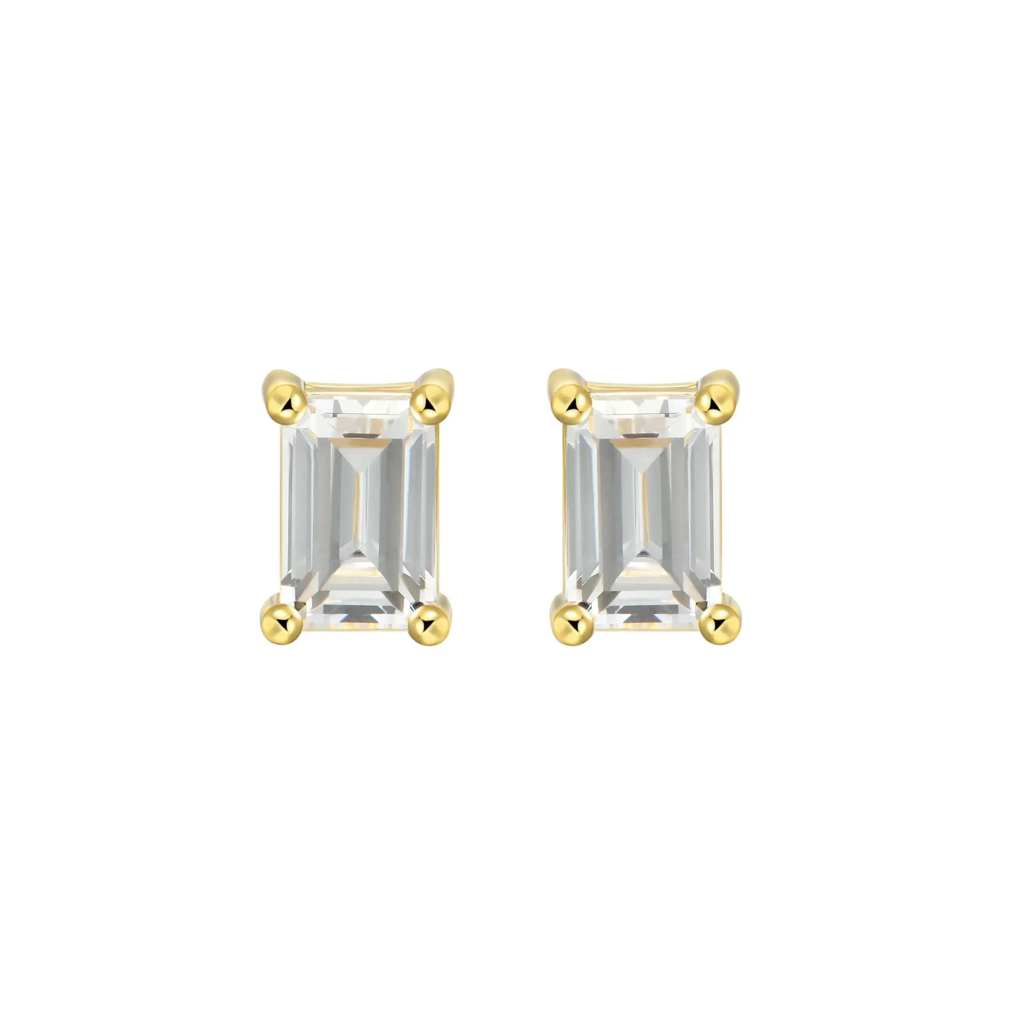 Custom Classic Moissanite Stud Earring