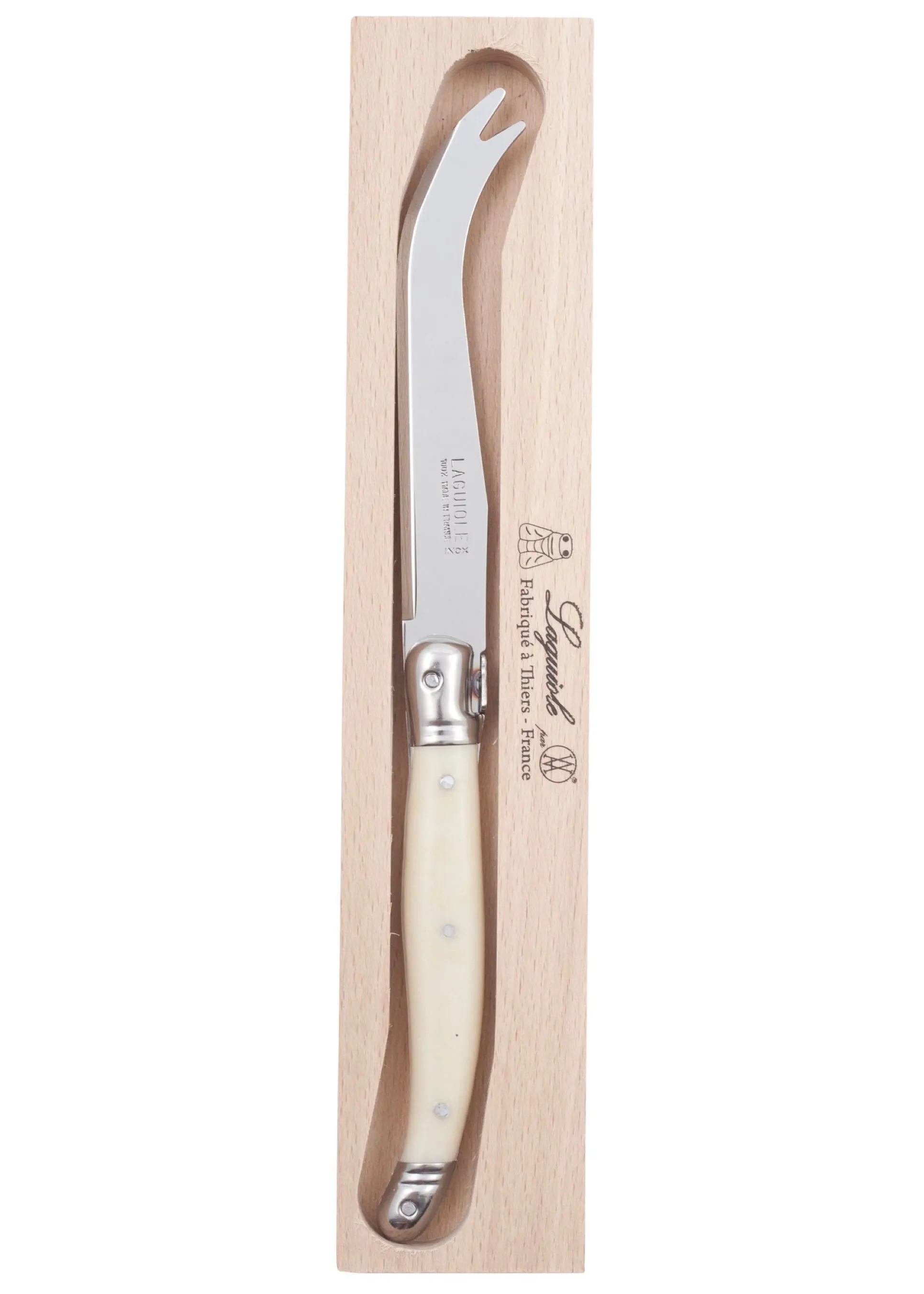 Debutant Cheese Knife Boxed - Ivory