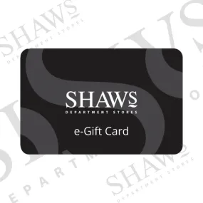 E-Gift Card - Online Only