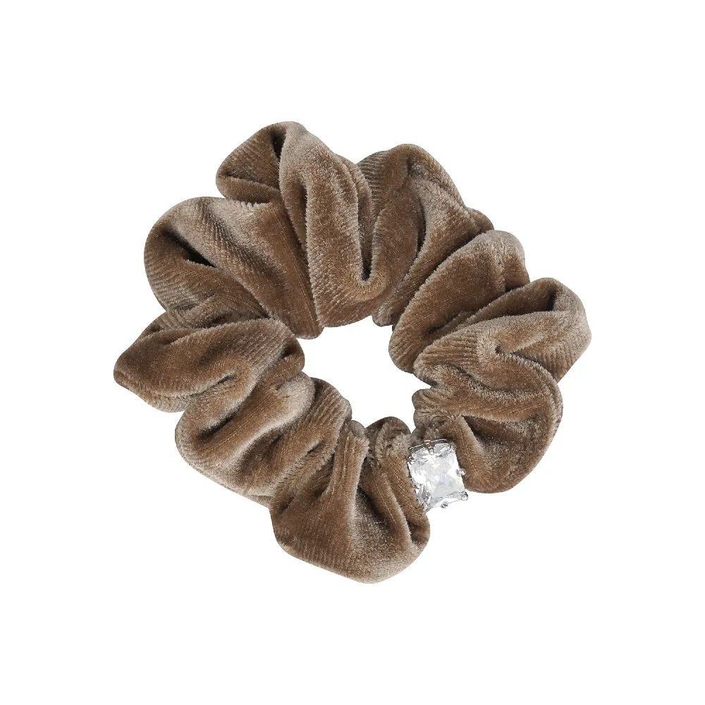 EMERALD CUT CRYSTALE SCRUNCHIE