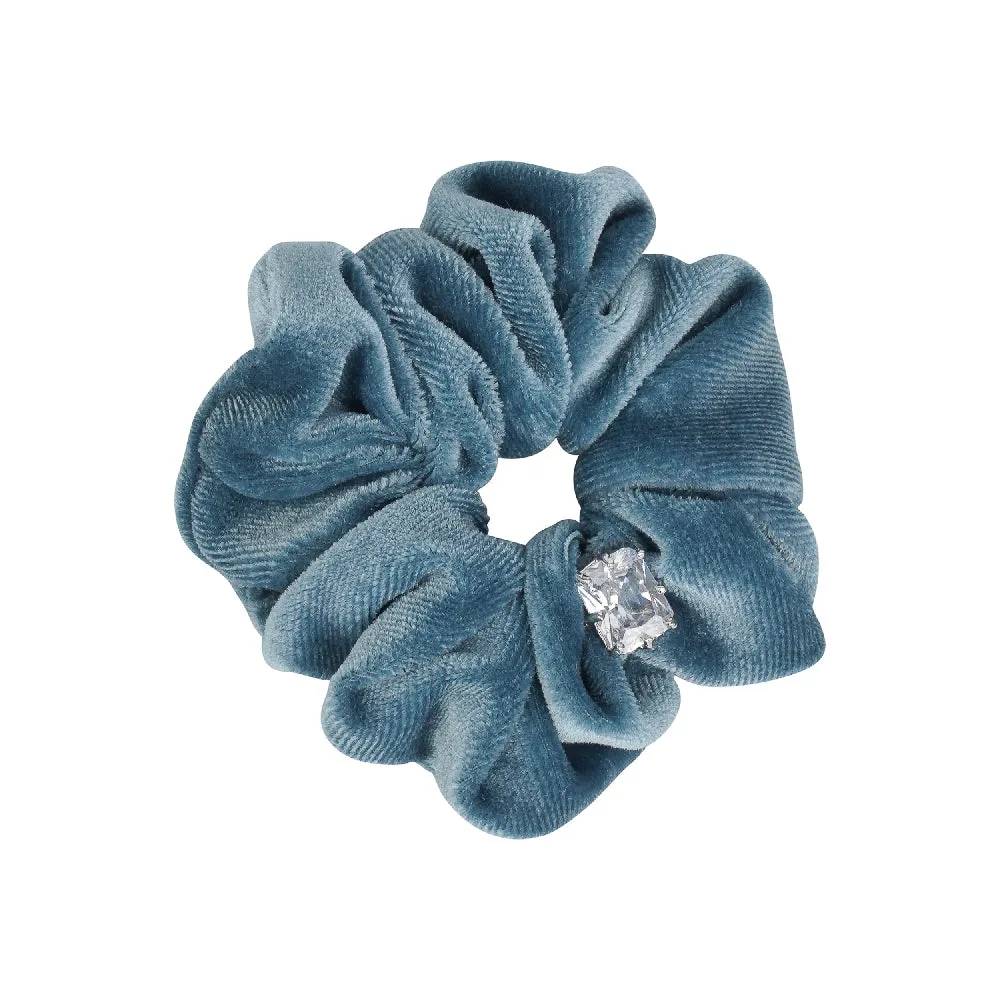 EMERALD CUT CRYSTALE SCRUNCHIE