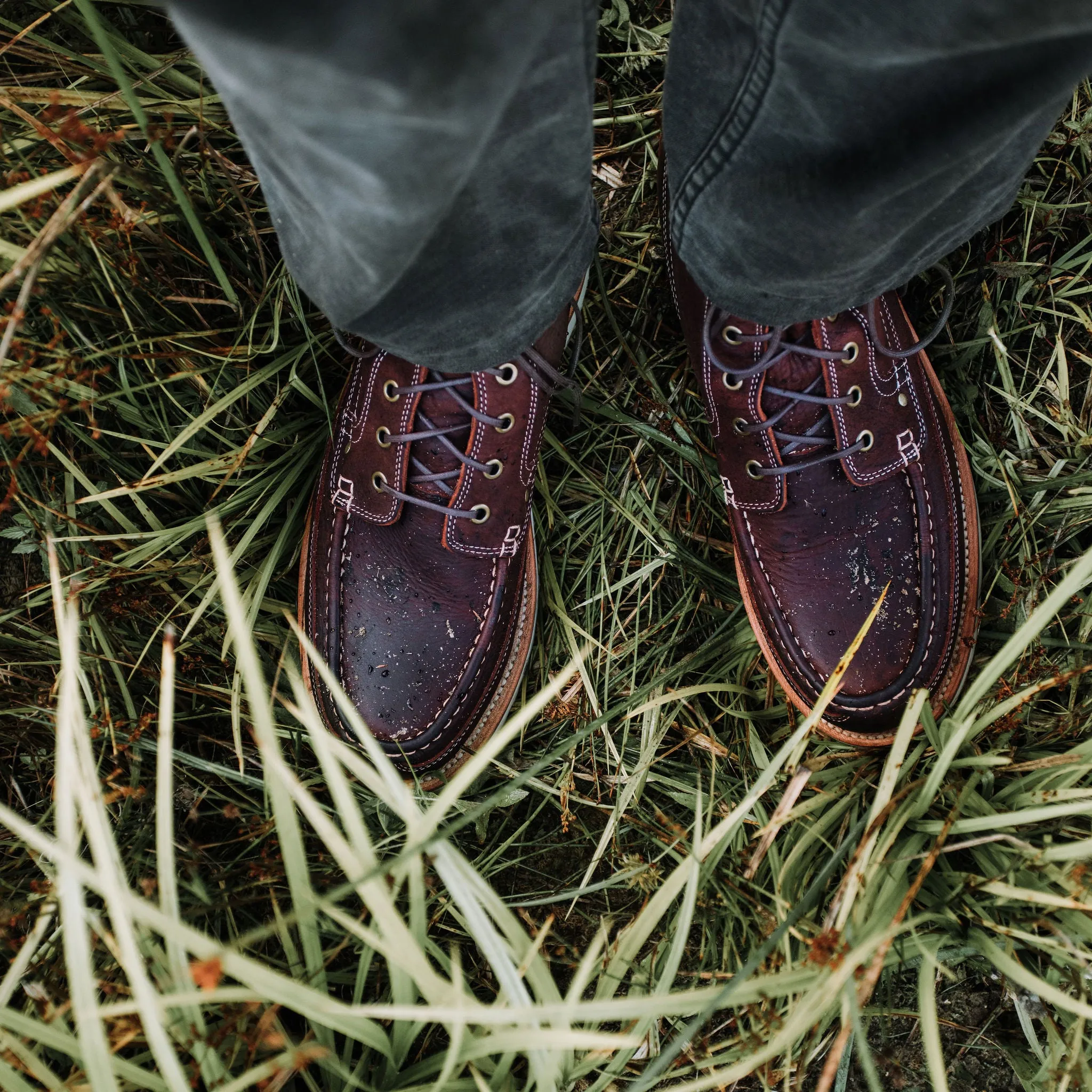 Field Boot Dark Burgundy Kudu