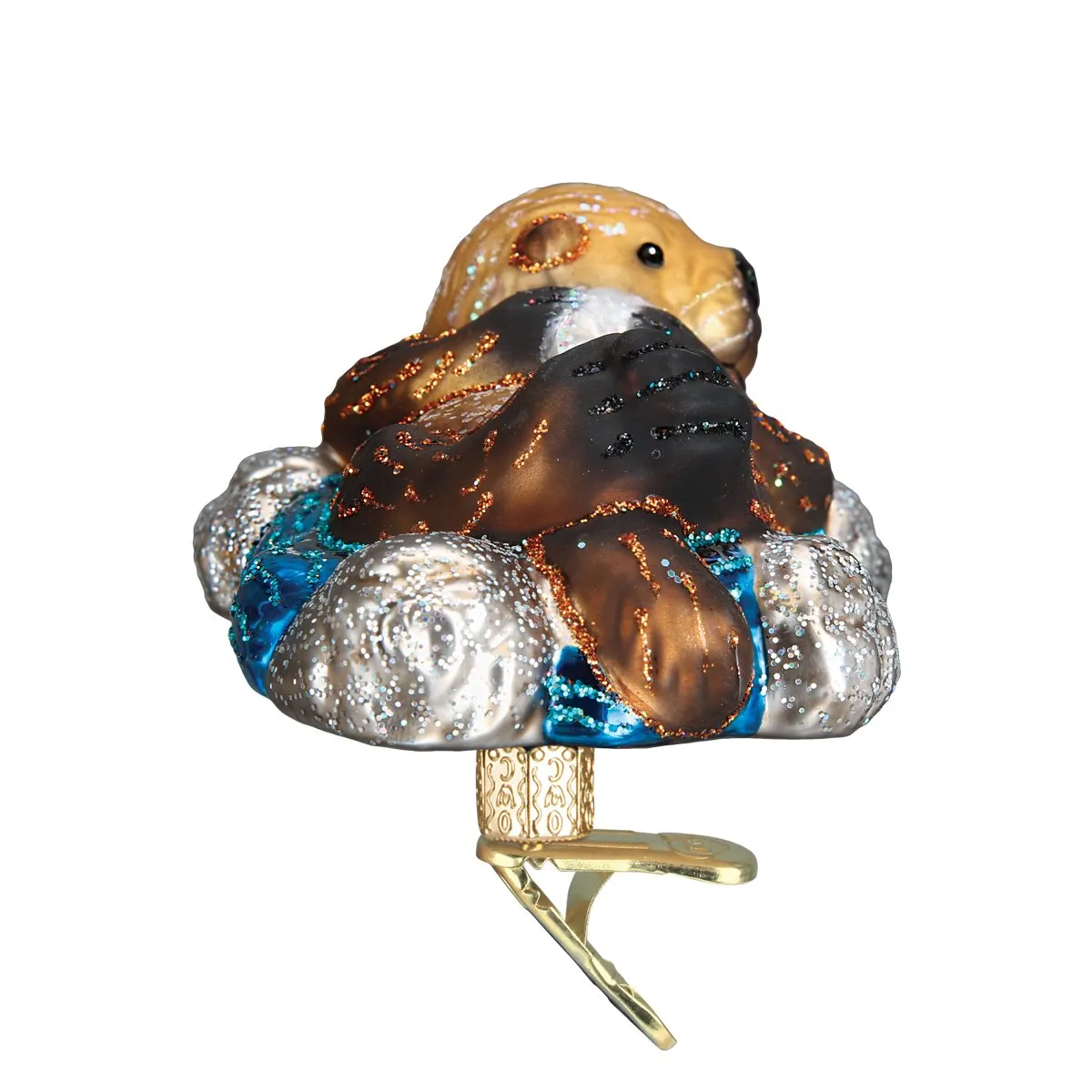 Floating Sea Otter Ornament