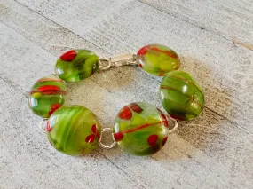 Fused Glass Bracelet