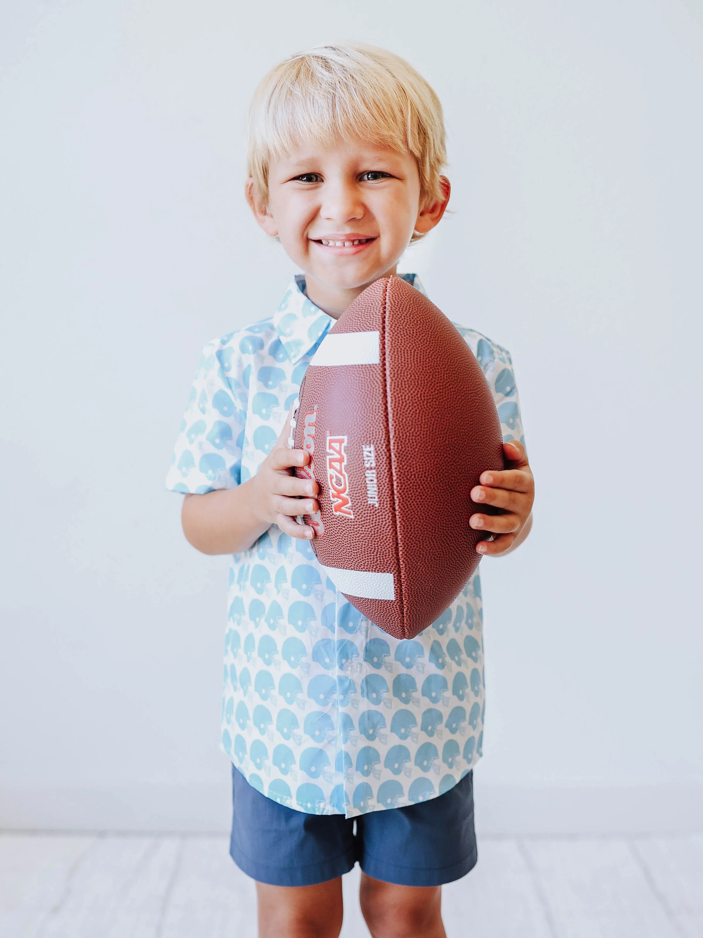 Gameday Button Up Shirt - Come Back Carolina Blue