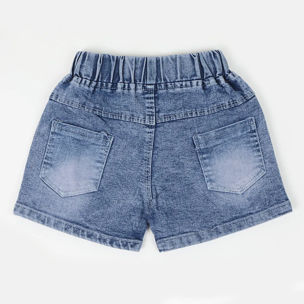 Girls Short - Blue