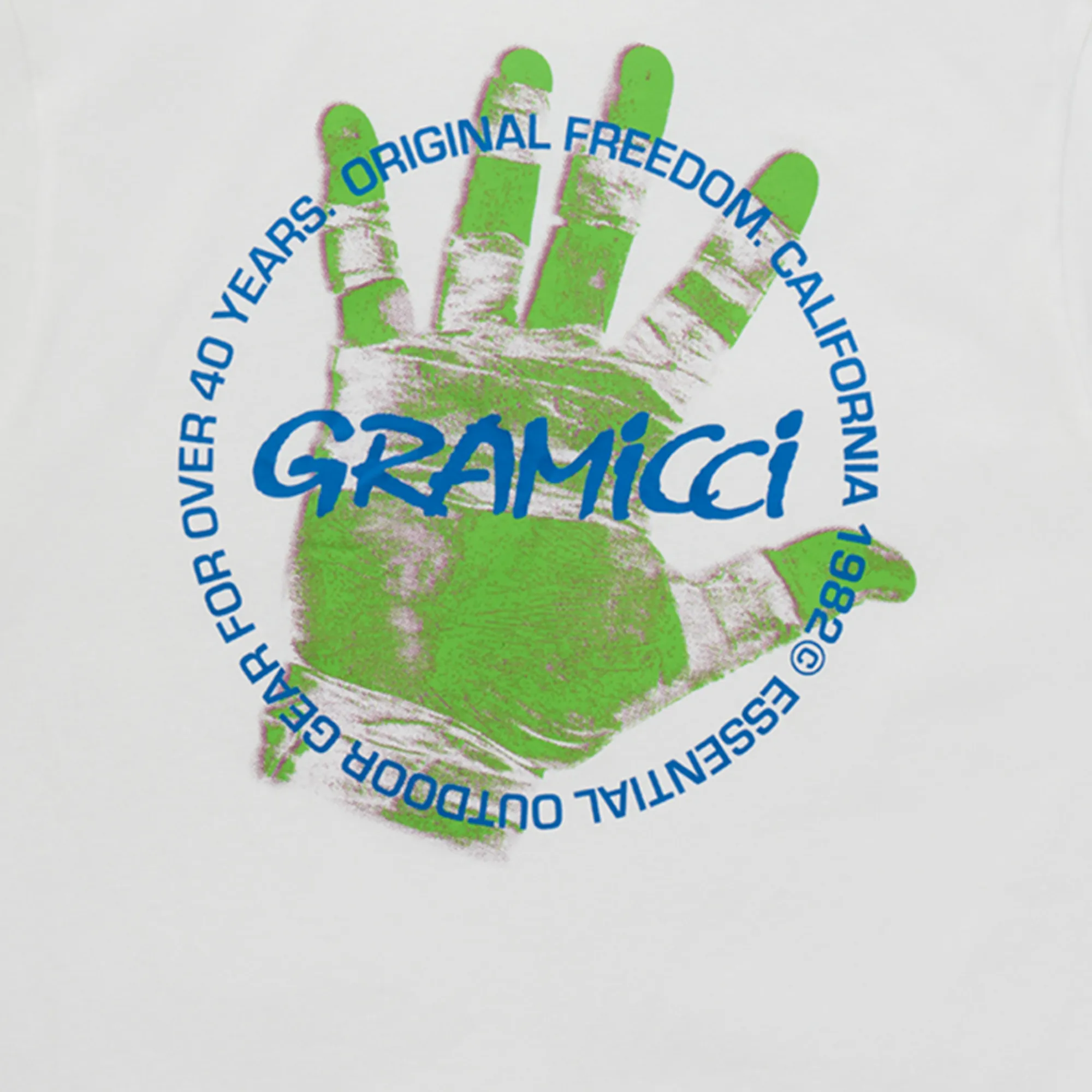 Gramicci Climber's Hand T-Shirt White