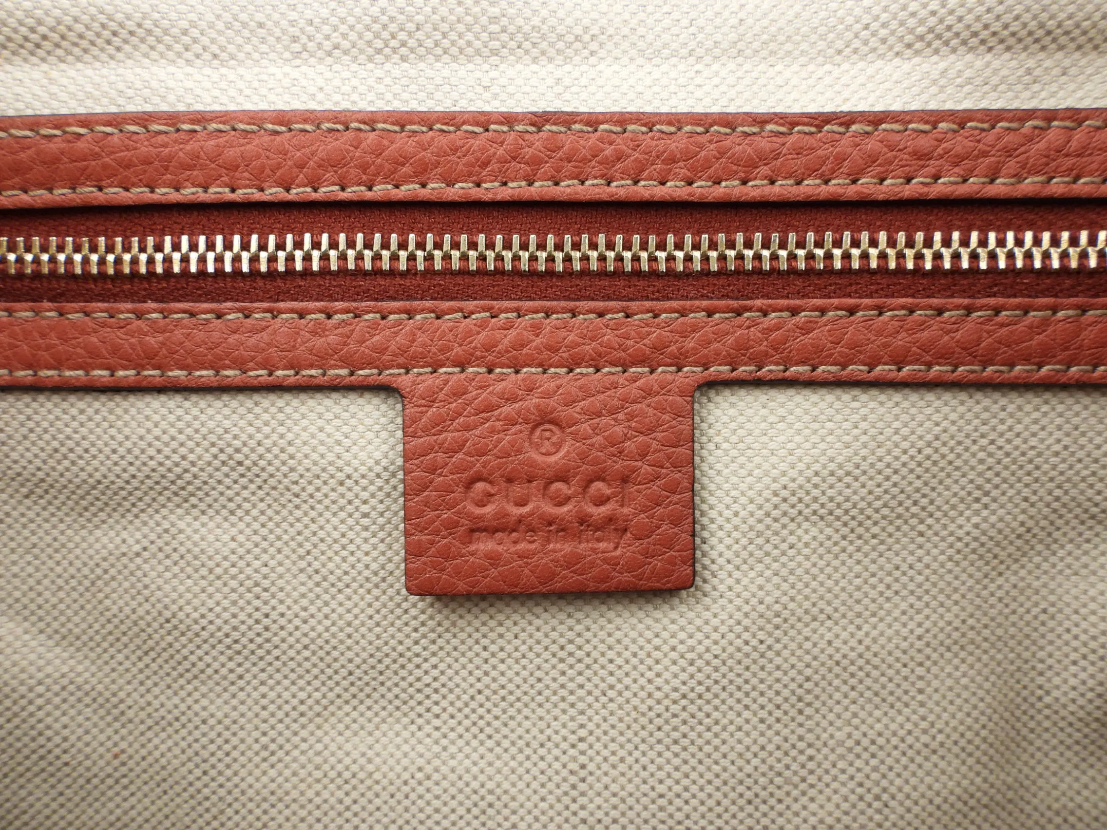 Gucci Pink Leather and Vintage Web Detail Two Way Boston Bag