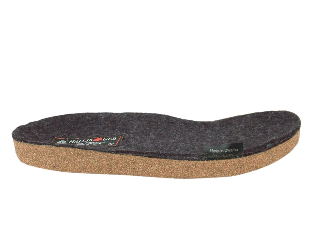 Haflinger Clogs Grizzly Michl Graphite