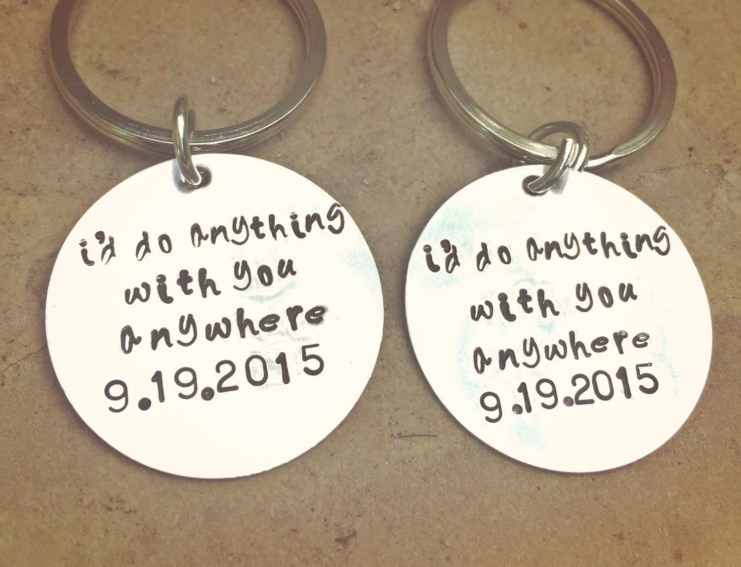 His And Hers Custom Keychains