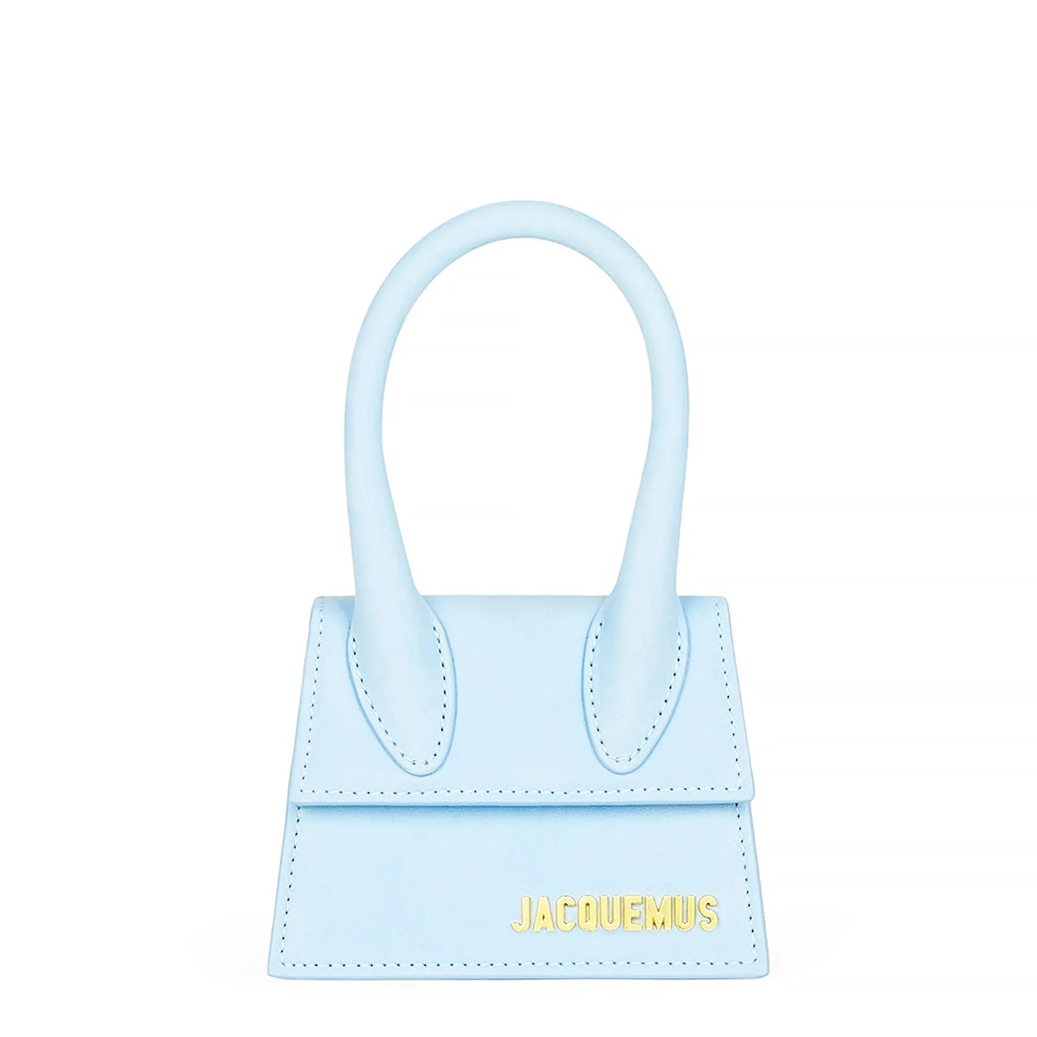 Jacquemus Le Chiquito Light Blue Mini Leather Bag